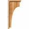 Ekena Millwork Huntington Rough Sawn Corbel w/Backplate, Western Red Cedar, 6"W x 10"D x 22"H COR06X10X22HUN01RWR - alternate 2
